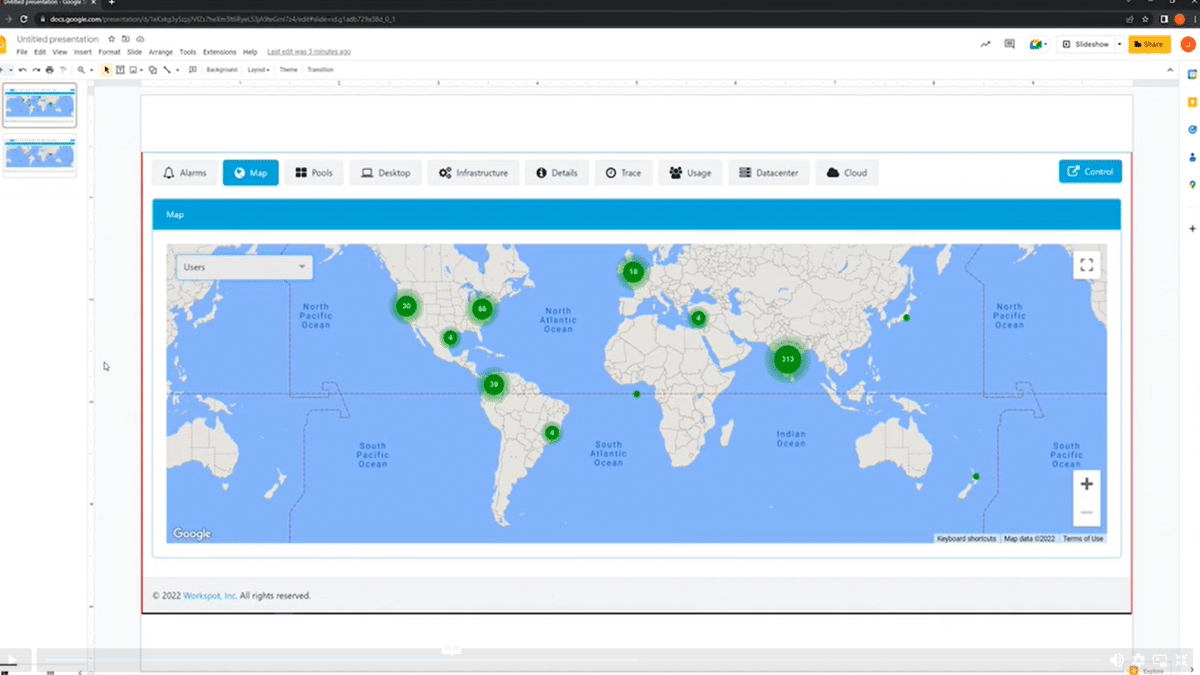 Workspot NOC - Network Operations Center Demonstration