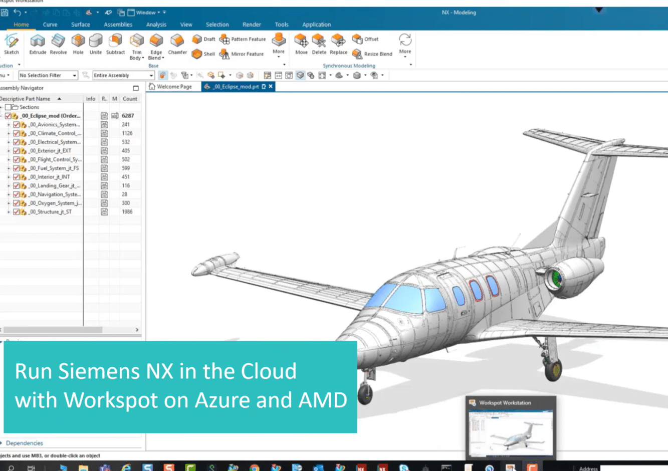 Video: Siemens NX Running on a Workspot Cloud Workstation