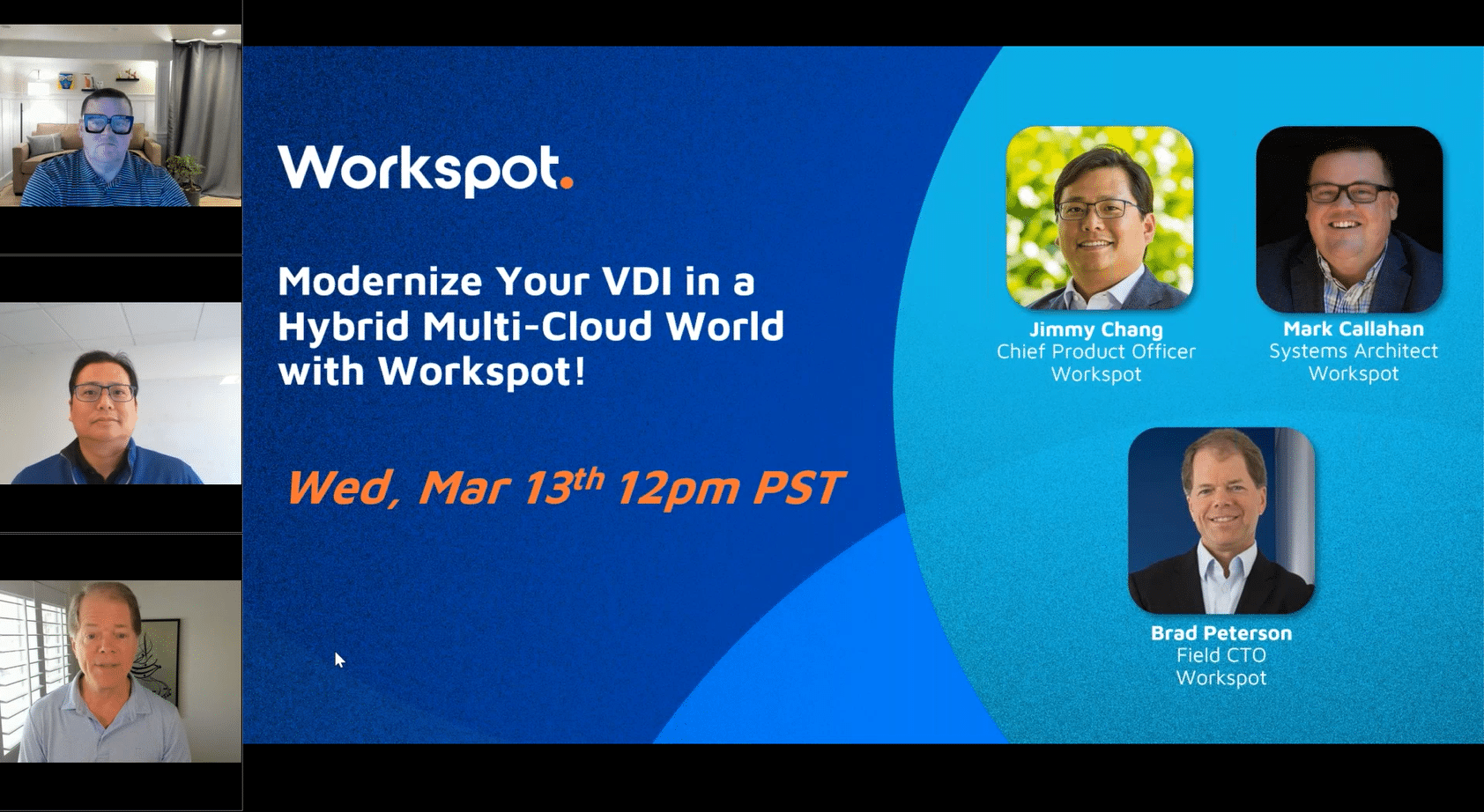 Modernize Your VDI Workloads from any Datacenter and Any Cloud with Workspot!