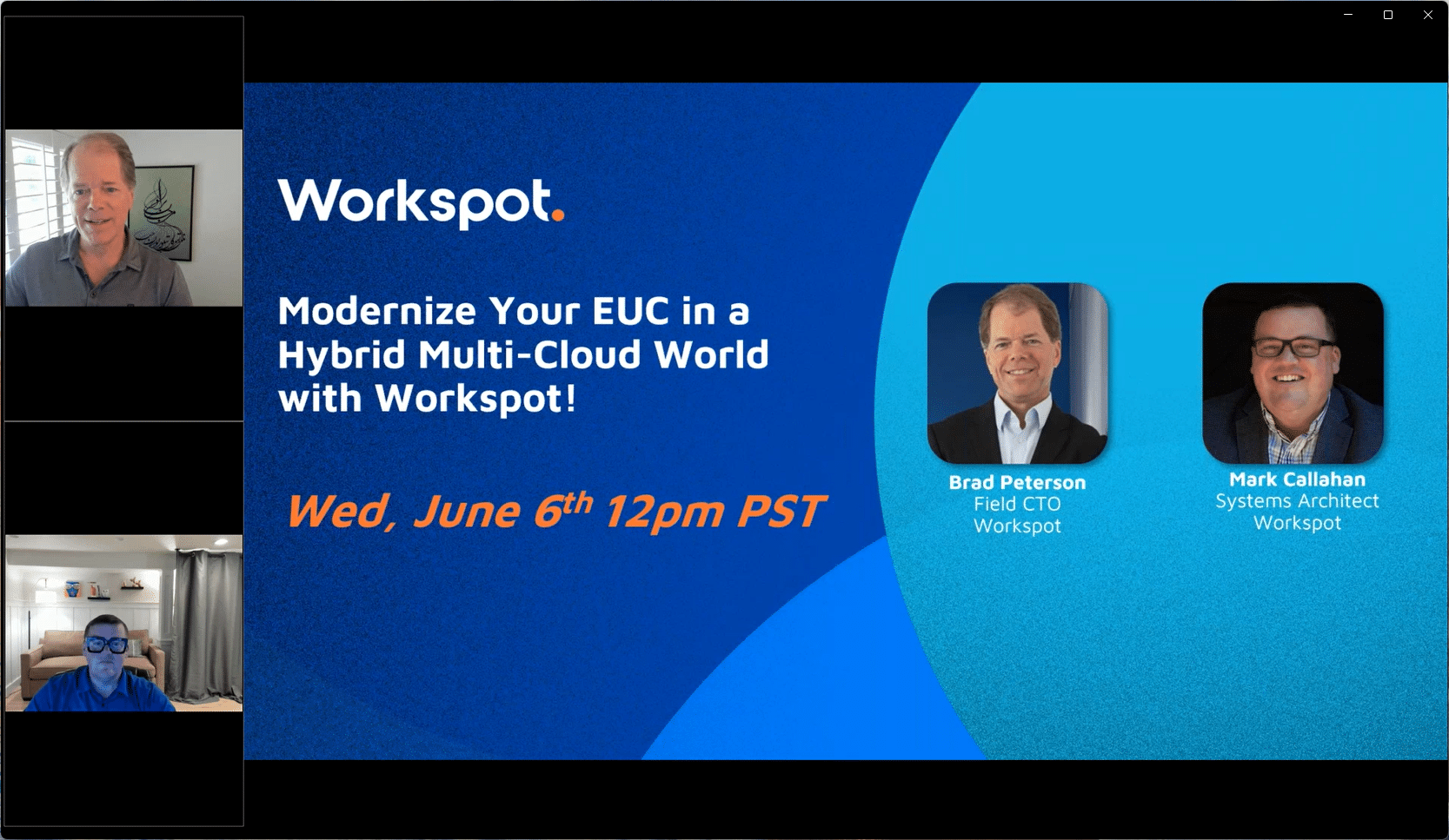 Modernize Your EUC in a Hybrid Multi-Cloud World with Workspot!